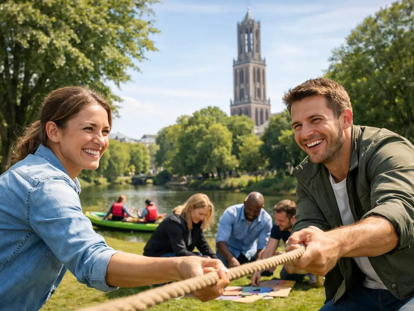 Outdoor teamactiviteit Utrecht die bij je team past